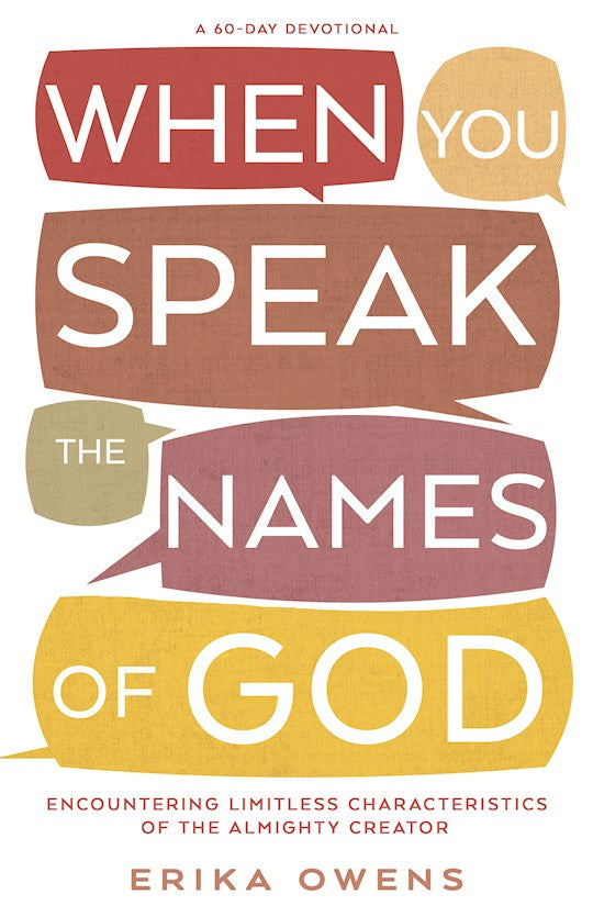 When You Speak The Names Of God