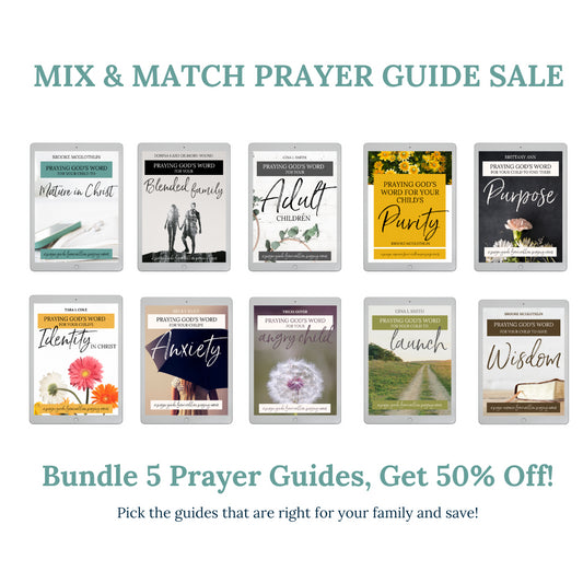 PICK & MIX PRAYER GUIDES!